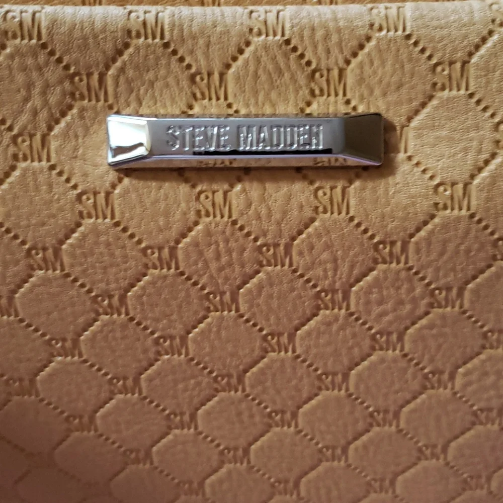 Steve Madden Large Double Zip Cosmetic Case Bag NWT